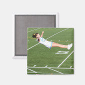 Cheerleader magneet (Voorkant / Achterkant)