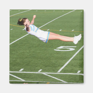 Cheerleader magnet magneet