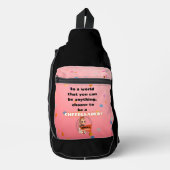 Cheerleader Make-up Pouch Sling Bag (Voorkant)