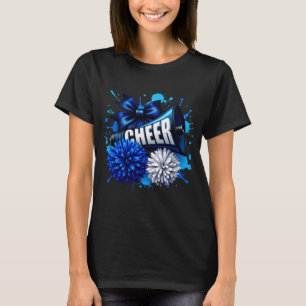 Cheerleader Megaphone & Pom-Poms – Cheer Squad T-shirt