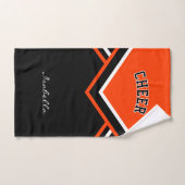 Cheerleader Outfit in het Oranje Handdoek (Handdoek)
