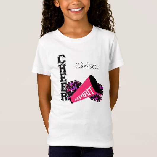 Cheerleader Pink T-shirt (Voorkant)