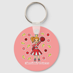 Cheerleader Princess Sleutelhanger