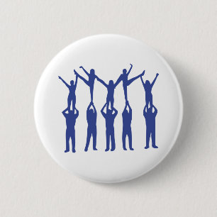 Cheerleader Ronde Button 5,7 Cm