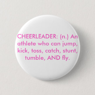 CHEERLEADER RONDE BUTTON 5,7 CM