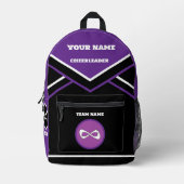 CHEERLEADER RUGZAK JUICHT KLEUREN PAARSE (Voorkant)