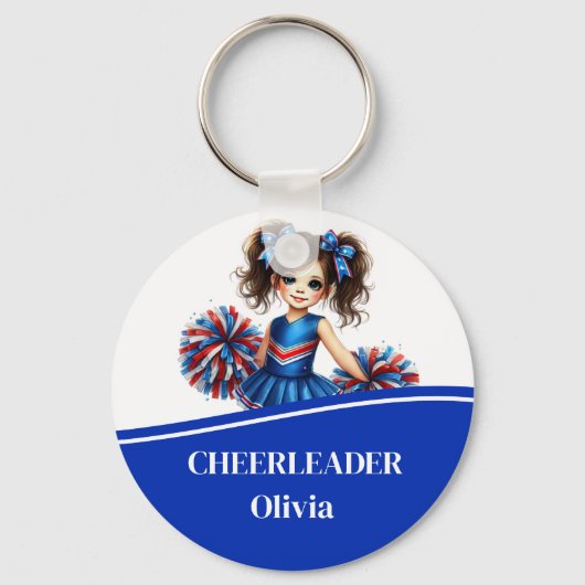 Cheerleader Sleutelhanger (Voorkant)
