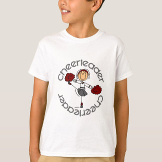 Cheerleader Stick Figuur T-shirt