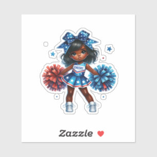 Cheerleader Sticker