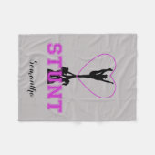 Cheerleader Stunt fleece deken (Voorkant (Horizontaal))
