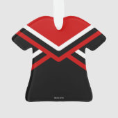 Cheerleader Uniform Acrylornaments Ornament (achterkant)
