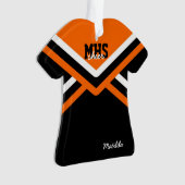 Cheerleader Uniform Acrylornaments Ornament (voorkant)
