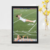 Cheerleader-wenskaart Kaart (Gele Bloem)