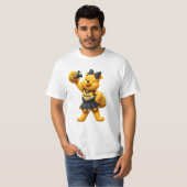Cheerleader Winnie de Poeh T-shirt (Voorkant volledig)