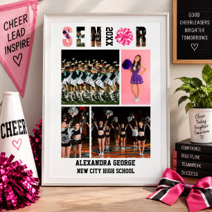 Cheerleaders Cheer Afstuderen Eindexamen Senior Ni Poster