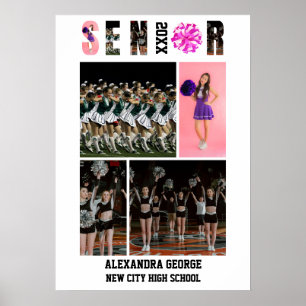 Cheerleaders Cheer Afstuderen Eindexamen Senior Ni Poster
