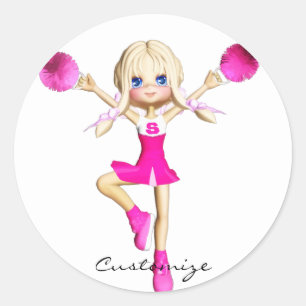 Cheerleaders Gonna Cheer Thunder_Cove Ronde Sticker