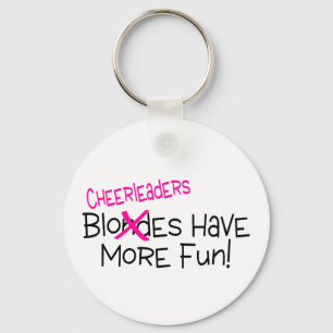 Cheerleaders hebben meer plezier sleutelhanger