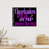 Cheerleaders Poster Print Wall Decoration (Keuken)