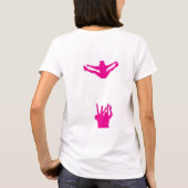 Cheerleaders zijn Angels T-shirt (Achterkant)
