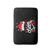 Cheerleading Christmas Cheer Badmat (Voorkant Verticaal)