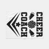 Cheerleading Coach _7 Fleece Deken (Voorkant (Horizontaal))