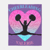 Cheerleading Fleece Blanket (Voorkant)