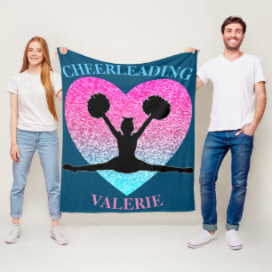 Cheerleading Fleece Blanket Deken