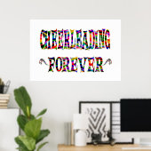Cheerleading Forever Poster (Thuiskantoor)