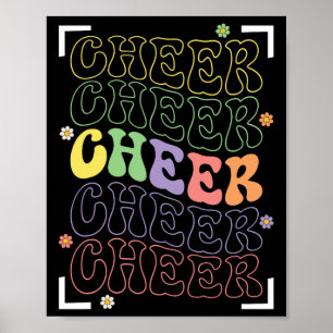 Cheerleading Grappige Sport Cheerleader Team Cheer Poster
