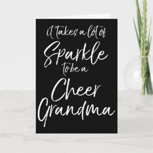 Cheerleading Het kost heel veel glans om een Che t Kaart
