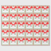 Cheerleading Holiday Gift Cadeaupapier (Vlak)