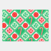 Cheerleading Holiday Gift Inpakpapier Vel (Voorkant 2)