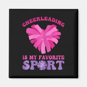 Cheerleading Is Mijn Favoriete Sport - Cheer En Ch Magneet