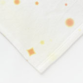 Cheerleading Rainbow Confetti, gepersonaliseerd Fleece Deken (Hoek)