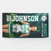 Cheerleading Senior Cheer Custom Sports Spandoek (Horizontaal)