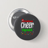 Cheerleading Srts Lover Christmas Cheer Squad Ronde Button 5,7 Cm (Voorkant /achterkant)