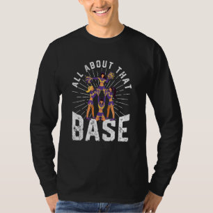 Cheerleading Women Squad Alles over die basis T-shirt