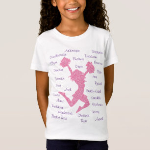 Cheerleadingtermen Typography T-shirt
