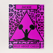 Cheerled Leopard Wild À propos de Cheer Puzzle (Vertical)