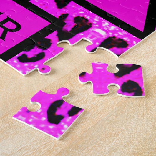 Cheerled Leopard Wild À propos de Cheer Puzzle (Côté)