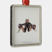 Cheerleiders Metalen Ornament (Rechts)