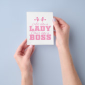 CHEERLEIDING GIFT IDEA | Cheerlead Cute Design Flyer (Hand)