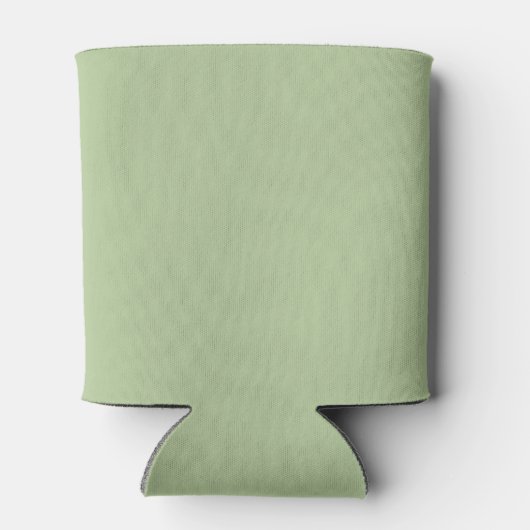 Cheers! Aangepaste Sage Groene Bruiloft Koelbox Blikjeskoeler (Achterkant)
