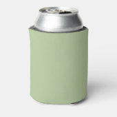 Cheers! Aangepaste Sage Groene Bruiloft Koelbox Blikjeskoeler (Blikje Achterkant)