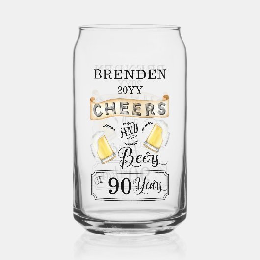 Cheers and Beers à 90 ans (Recto)