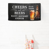 Cheers and Beers Birthday Banner (Insitu)