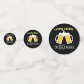 Cheers and Beers to 50 Years Confetti (Voorkanten)