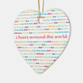 Cheers_Around the World ketting keepname Keramisch Ornament (Links)