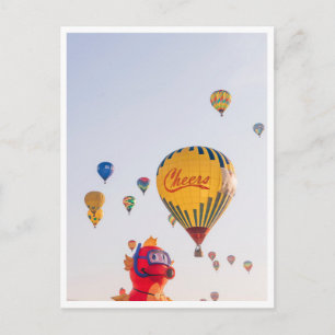 Cheers Ballon Fun Congratulatiekaart Briefkaart